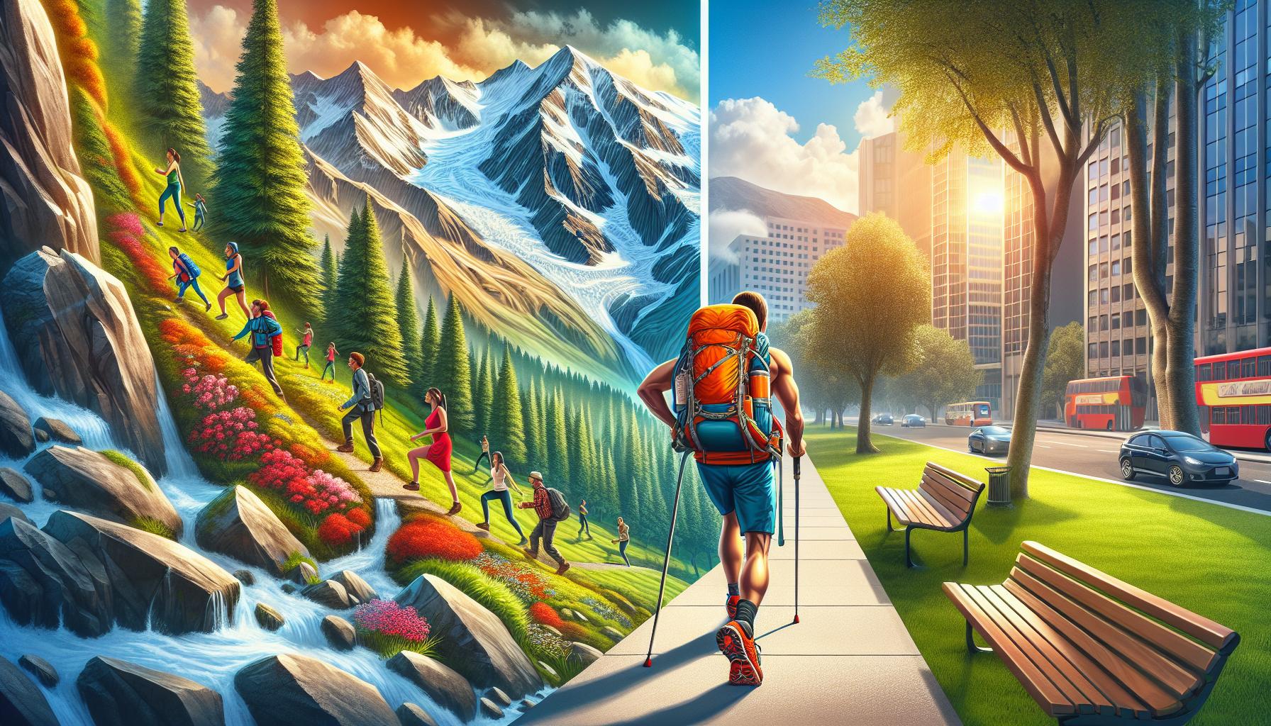 Hiking Vs Walking  : Which Will Boost Your Fitness Journey?