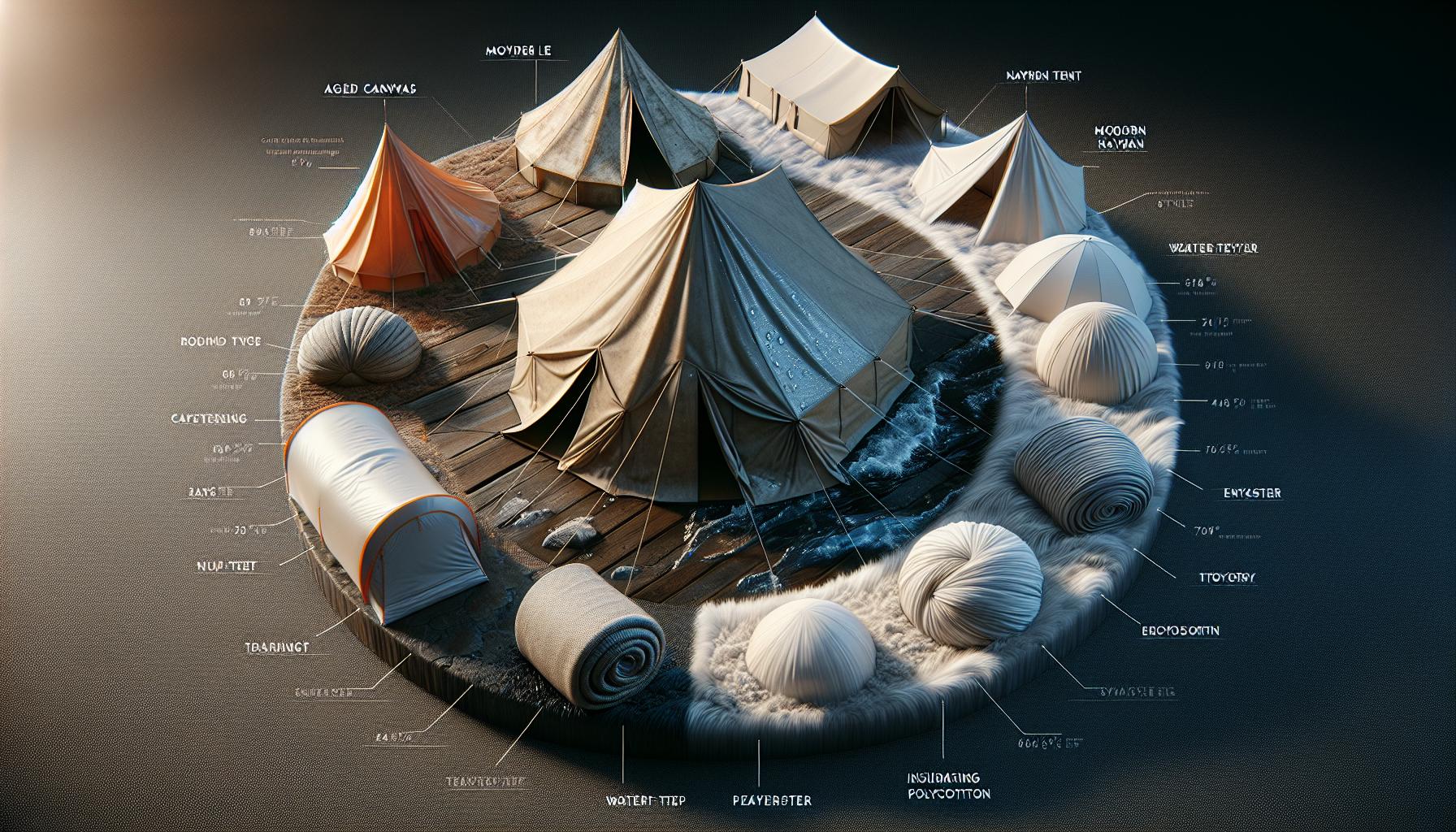 Different Types of Tent Material: Exploring Your Options