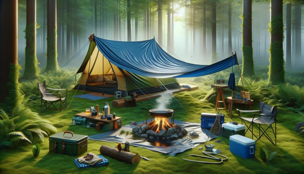 How to Supercharge Your Camping Experience: Waterproof a Tent With a Tarp