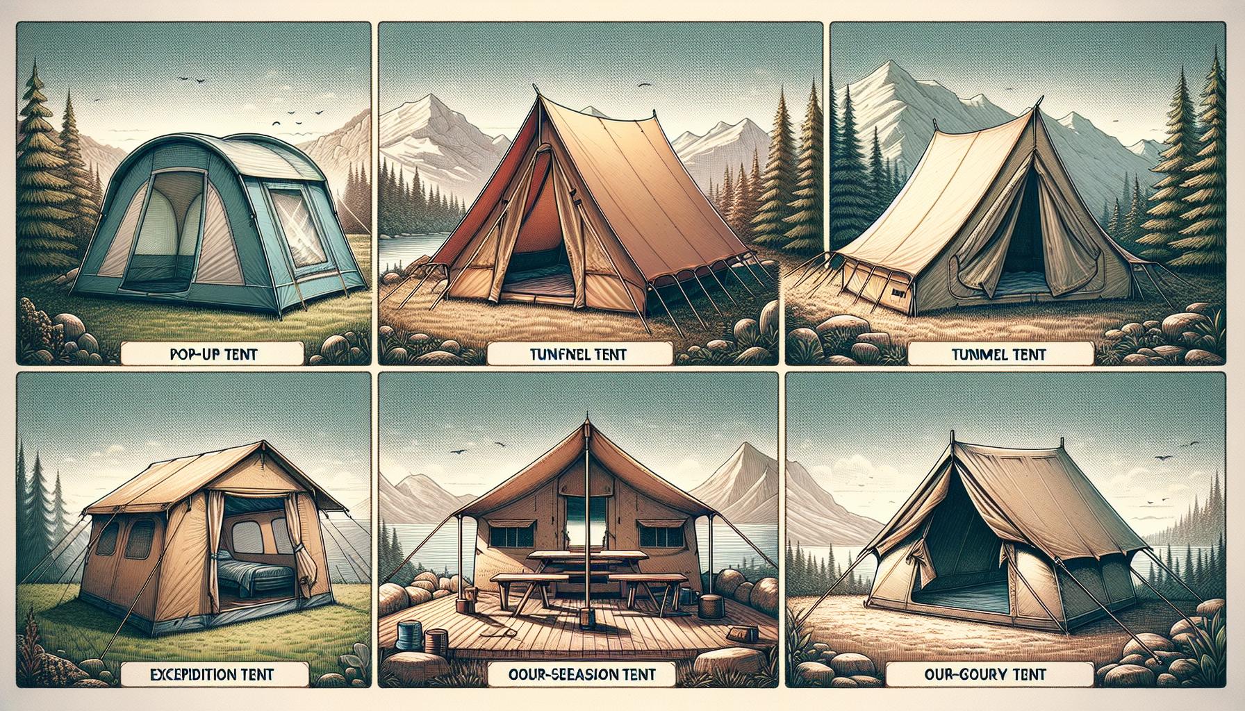 Different Types of Tents for Camping: Discover the Perfect Shelter