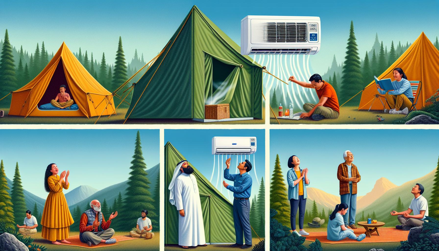 How to Put an Air Conditioner in a Tent: Cool Your Camping Experience!