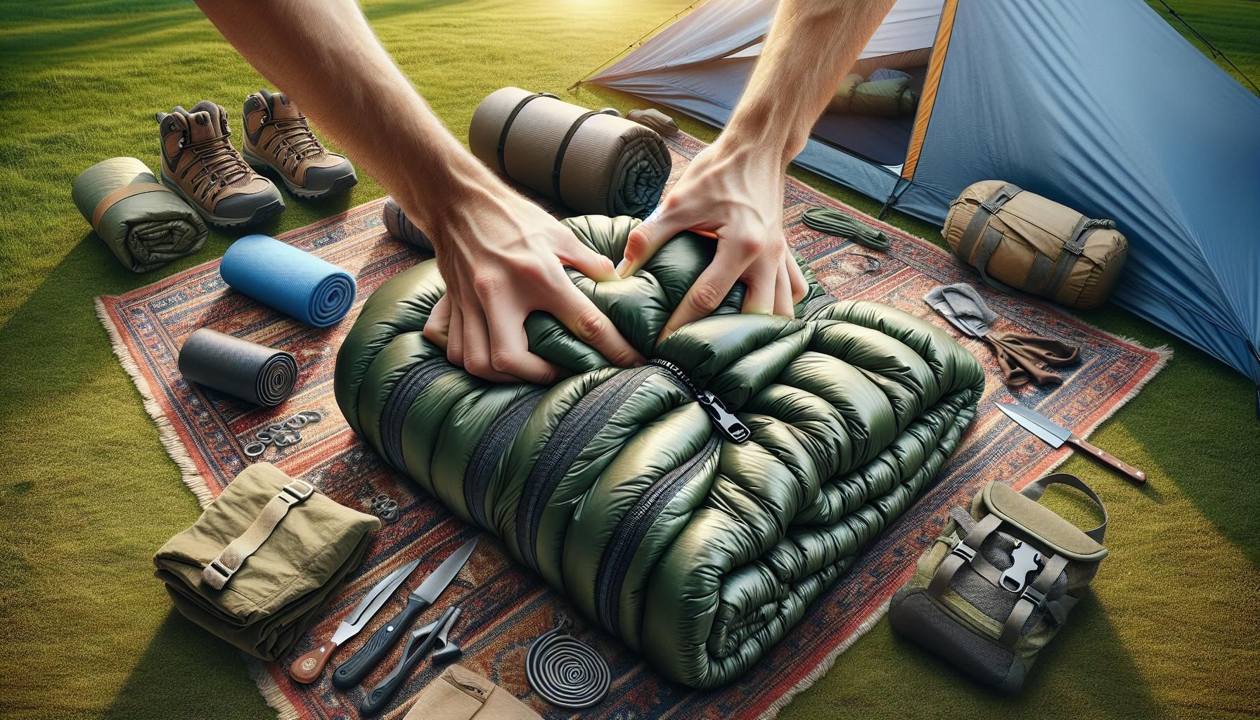 How to Compress a Sleeping Bag: Maximize Storage Space with Expert Techniques