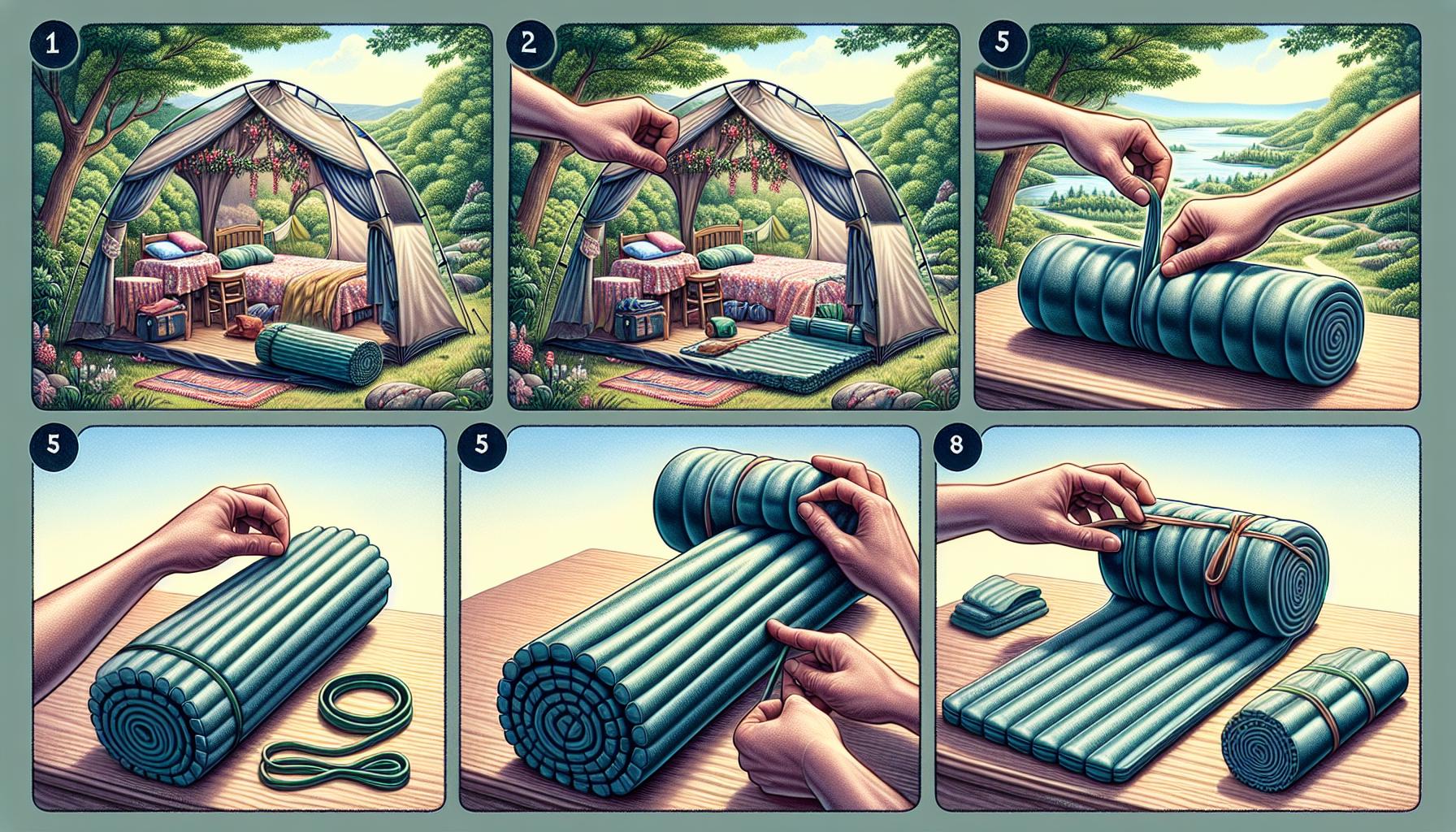 How to Roll Up a Sleeping Pad: Master the Art of Packing